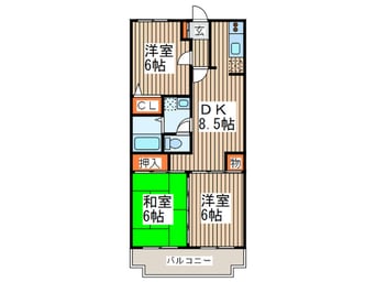 間取図 コート浦和