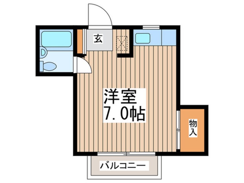 間取図 ハイツサンテン