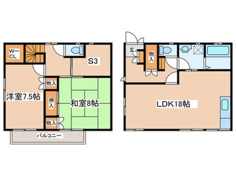 間取図 リバティテラス