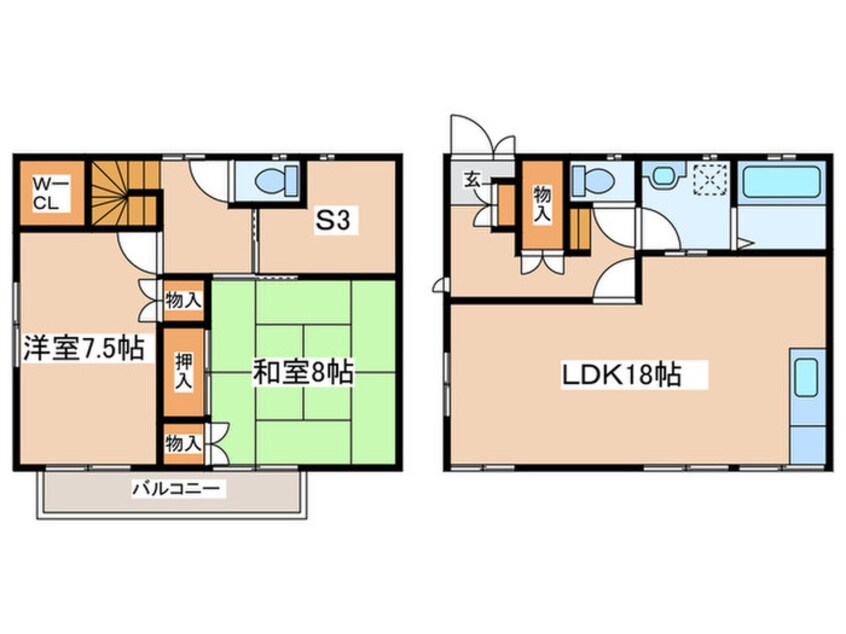 間取図 リバティテラス