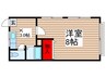 リフュ－ジオ本中山 1Kの間取り