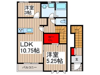 間取図 仮)リーブルファイン中宗岡