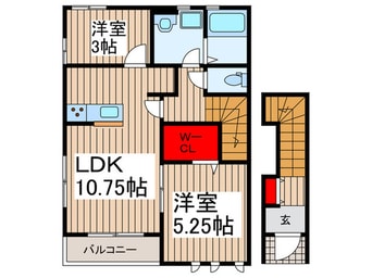 間取図 リーブルファイン中宗岡