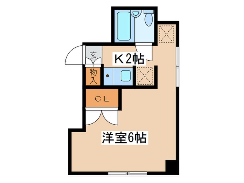 間取図 グランドパレス東北沢