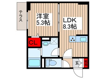 間取図 レクシア南田中