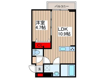 間取図 レクシア南田中