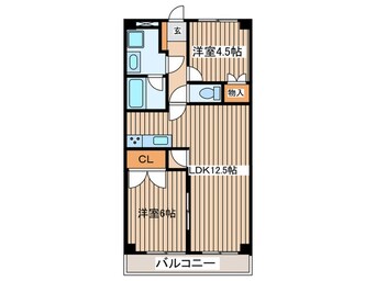 間取図 TEK藤沢ハイツ