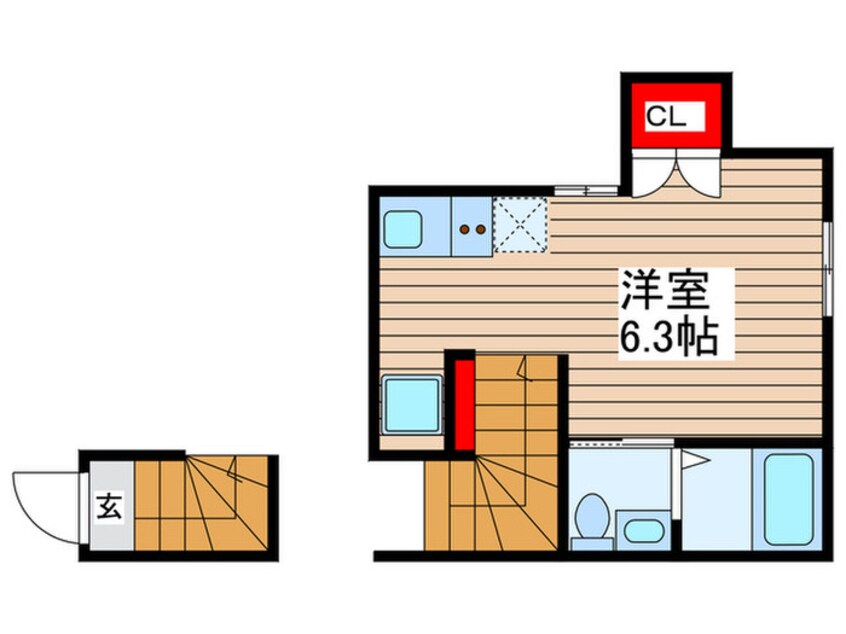 間取図 FAIR亀戸クレスト