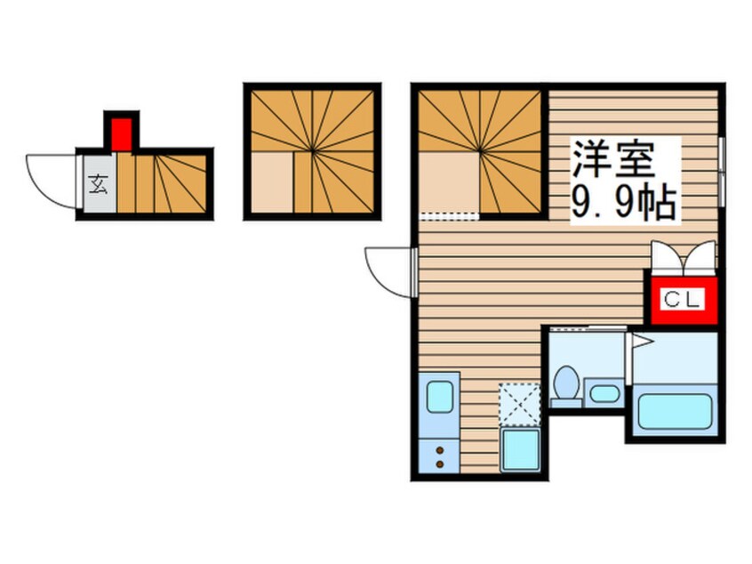 間取図 FAIR亀戸クレスト