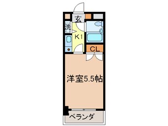 間取図 マイルストン東久留米