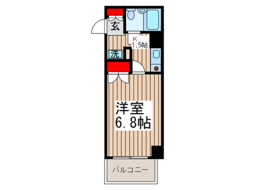 間取図 マイルストン東久留米