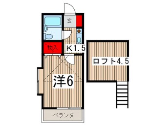 間取図 ホワイトハイツ山本