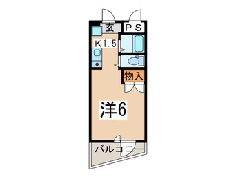 間取図 リーヴェルステージ白楽壱番館