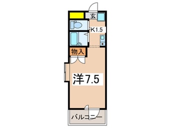 間取図 リーヴェルステージ白楽壱番館