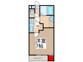 間取図 ONE　FOR　ALL大宮
