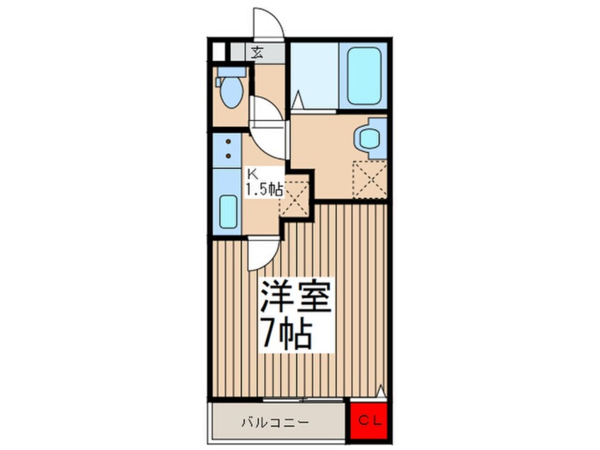 間取図 ONE　FOR　ALL大宮