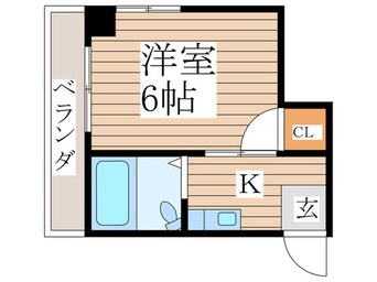 間取図 ルコッポ武蔵関