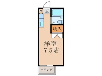 間取図 ディアハイム伏見