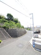 室内からの展望 クリ－ド栗谷