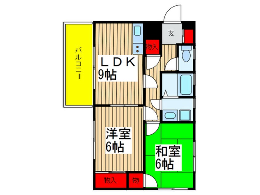 間取図 アメニティ柏