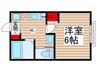 セレーノⅠ 1Kの間取り