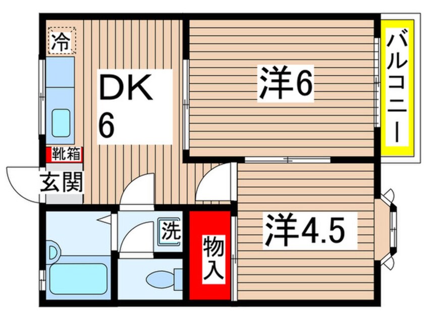 間取図 ジュネス