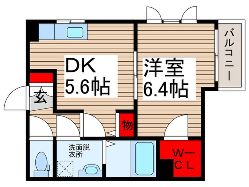 間取図 ピソほわいと
