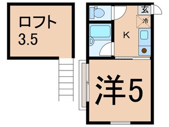 間取図 モンステラ大口仲町