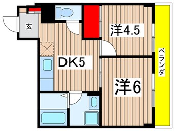 間取図 ｼｪ.ﾘﾋﾞｴ-ﾙ