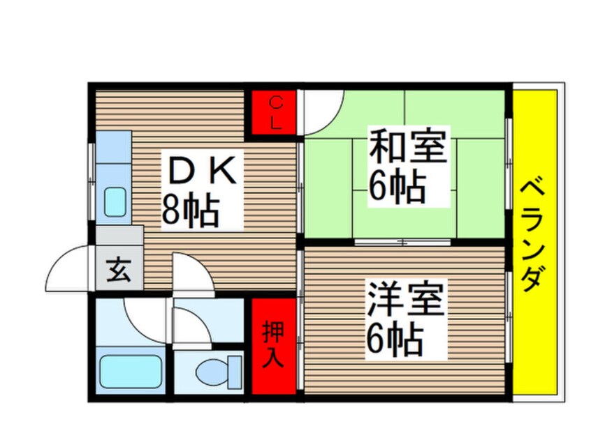 間取図 ファインハイツ志木