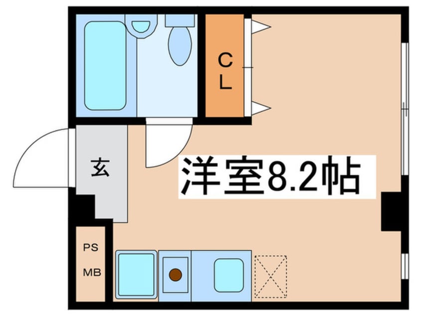 間取図 ベルドゥ－ラ祖師谷