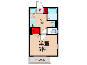 間取図 ウル－メゾン北砂