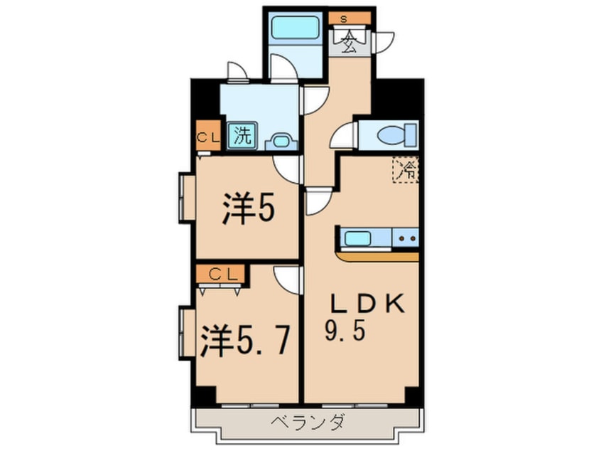 間取図 ＦＲＯＮＴＲＹ