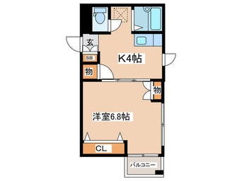 間取図 パル東林間