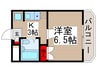 ドエル35 1Kの間取り