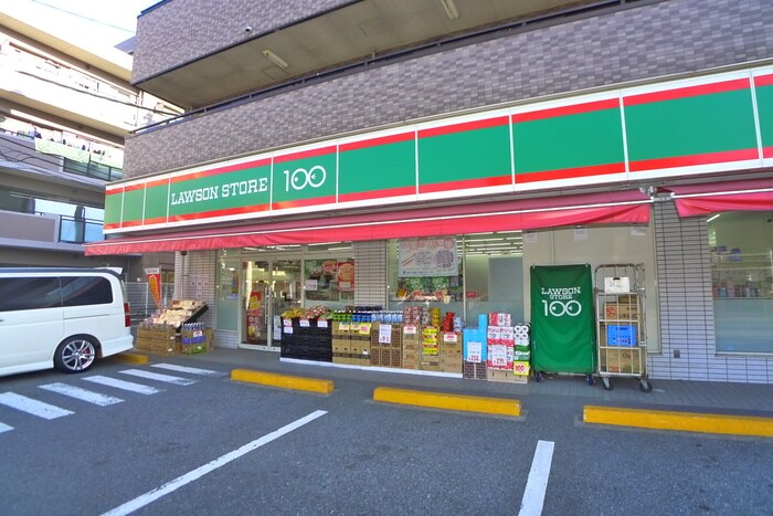 100円ローソン(100均)まで478m ドエル35