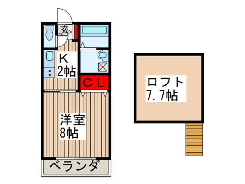 間取図 ソシアルⅠ