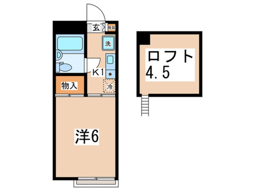 間取図 ハイツクラベリ－ナ