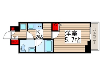 間取図 AZEST北千住（301）