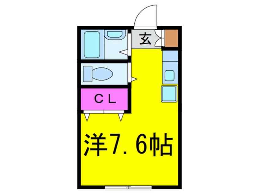 間取図 コ－ポシバタ