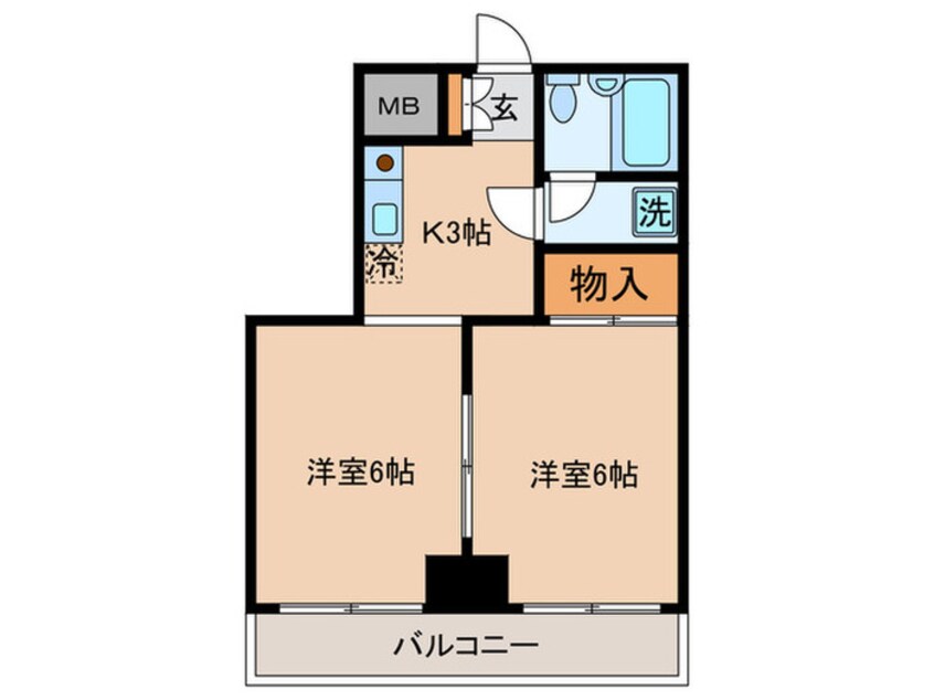 間取図 ベルオーク本郷