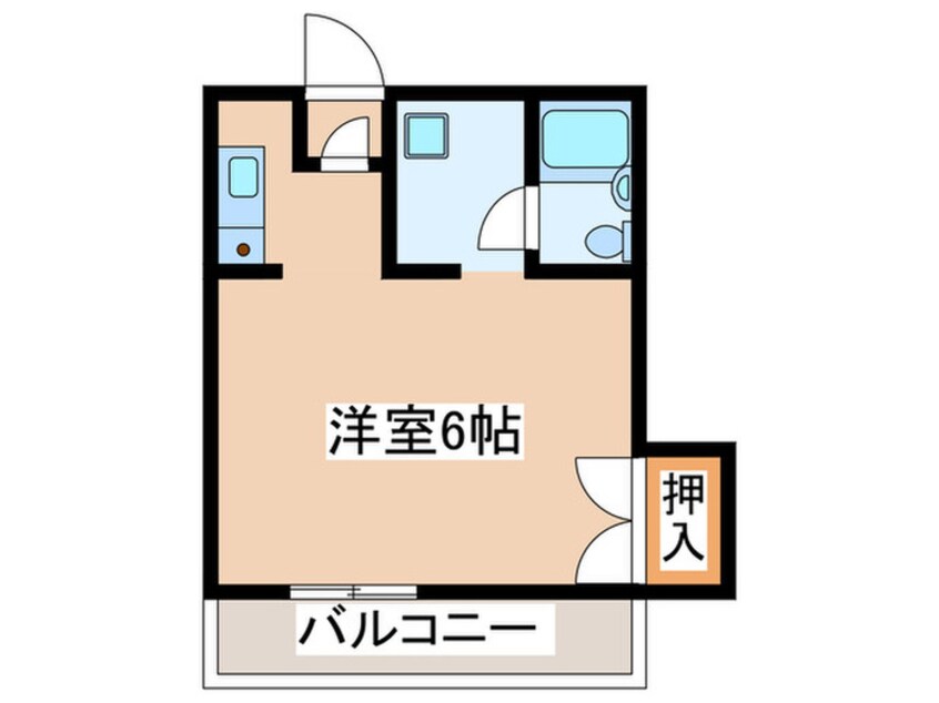 間取図 メゾンドール相南