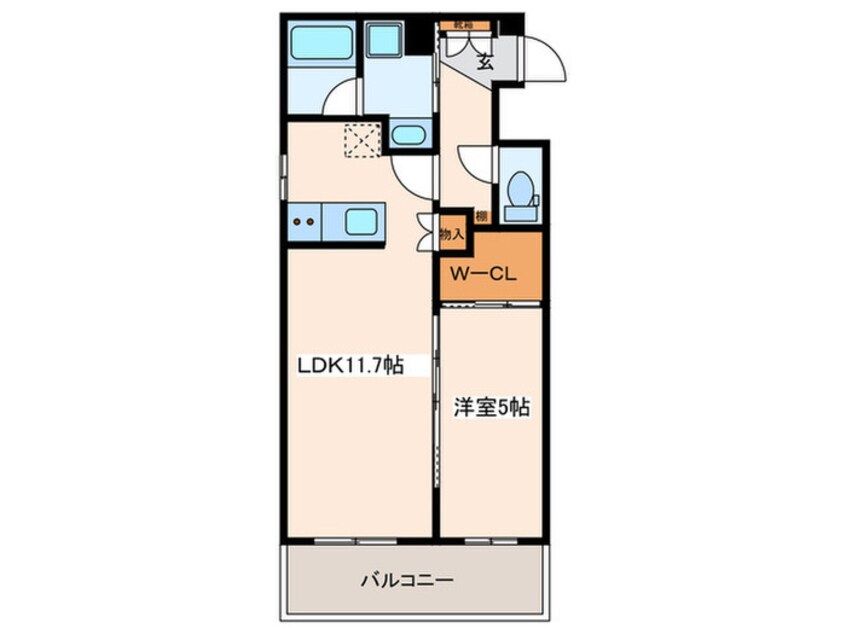 間取図 パインハーストコンドミニアム