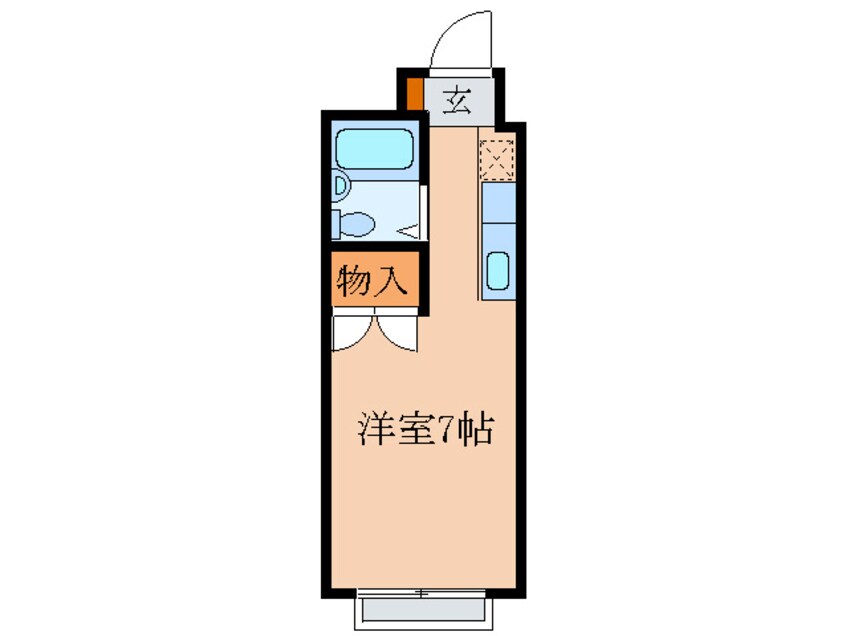 間取図 リバーシティ１