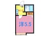 リバ－パ－ク一之江Ａ 1Kの間取り