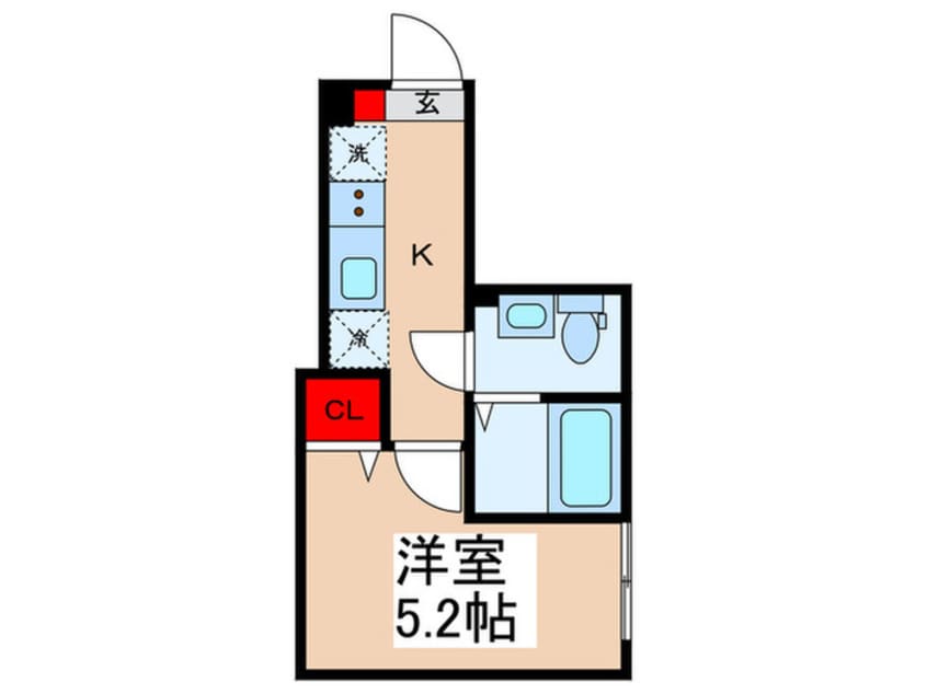 間取図 エクセラン立石