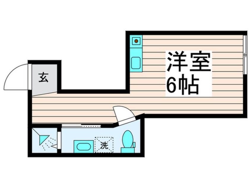 間取図 リーフ江北