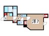 CFジオーレ小岩 1Kの間取り