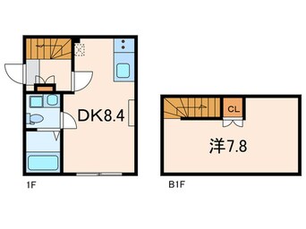 間取図 PASSAGE　白金