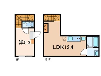 間取図 PASSAGE　白金